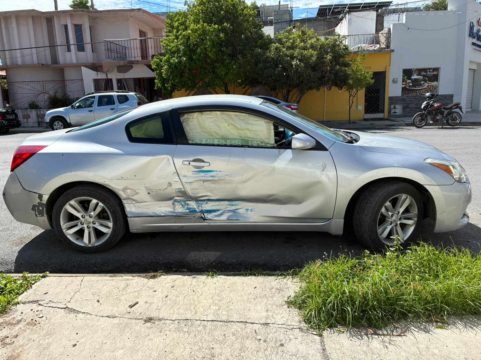 Cinco lesionados tras choque en cruce de calles 16 y Veracruz