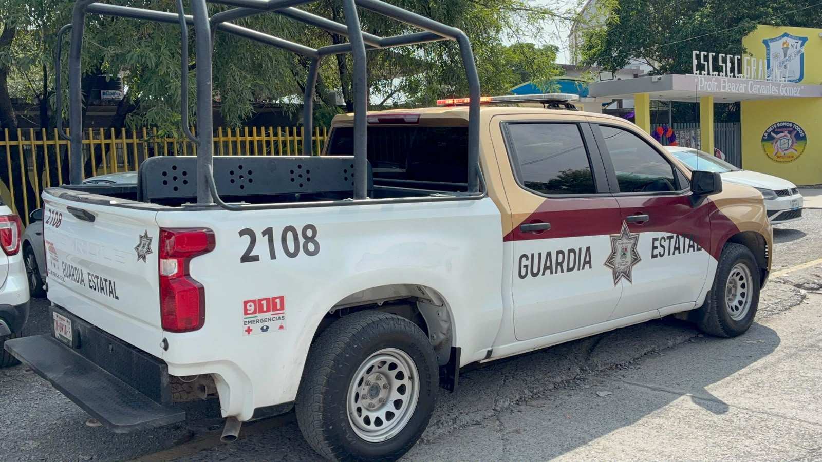Mobilización en secundaria de Ciudad Victoria por presuntas amenazas