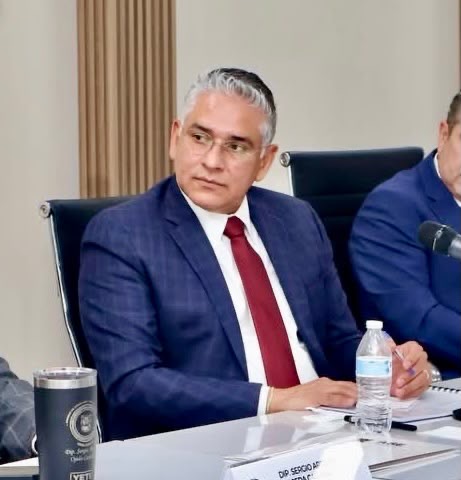 Francisco Noriega Orozco, titular de la Auditoría Superior de Tamaulipas, presenta modificación al plan anual de auditoría 2026 en Ciudad Victoria.
