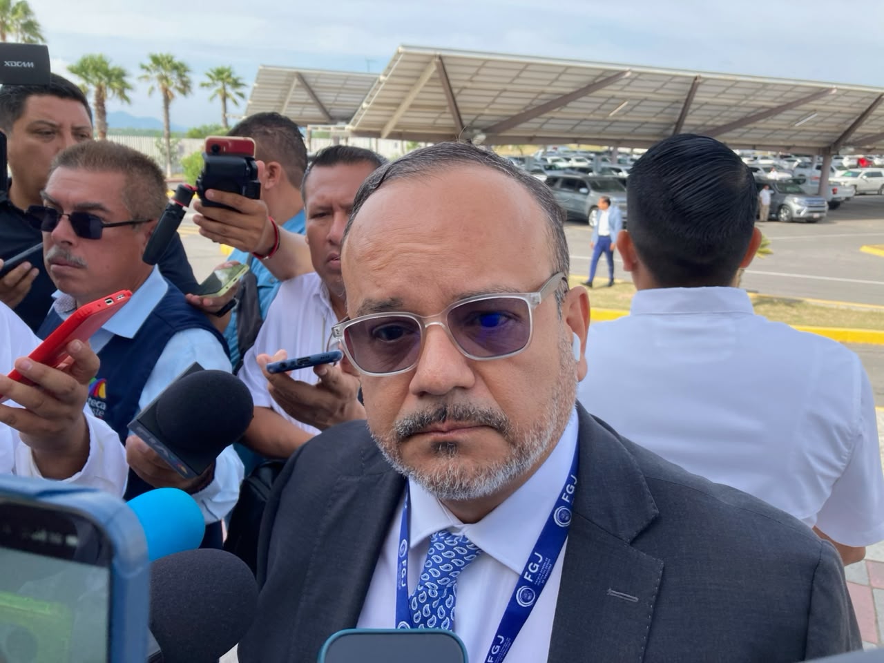 Fiscal Anticorrupción de Tamaulipas Andrés García Repper Favila habla sobre carpeta contra ex secretaria YAC por compra de despensas