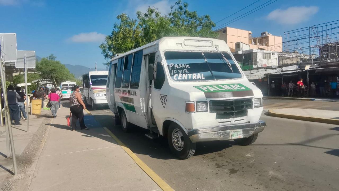 Subsecretaría de Transporte detecta fuga de hasta cien pasajeros diarios en rutas de Ciudad Victoria