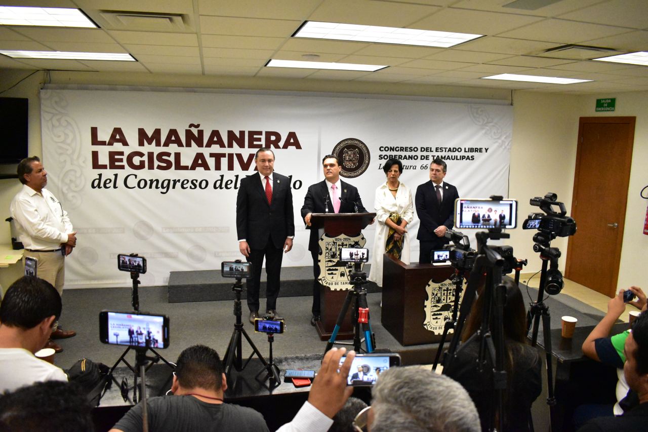 Sesión del Congreso de Tamaulipas durante el cierre del Segundo Periodo Ordinario con 526 iniciativas recibidas