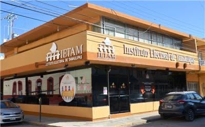 Mayra Gisela Lugo Rodríguez, presidenta de la Comisión de Organización del IETAM, habla sobre consejerías electorales y grupos vulnerables en Ciudad Victoria, Tamaulipas.