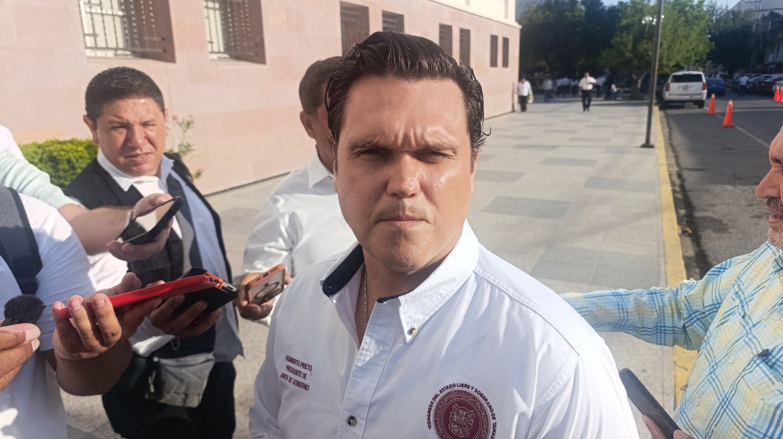 Humberto Prieto Herrera, presidente de la Junta de Gobierno del Congreso de Tamaulipas, diputado de Morena