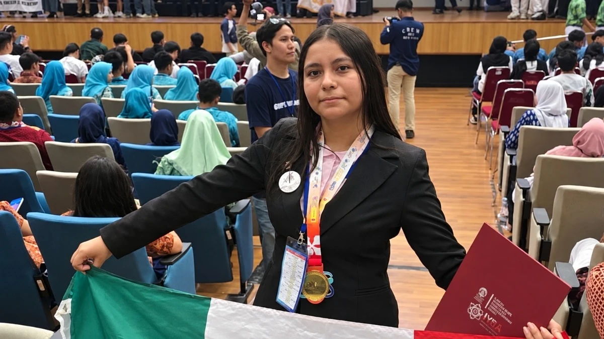 Estudiante de Altamira gana oro con Vortex Tech, un prototipo contra conatos de incendio