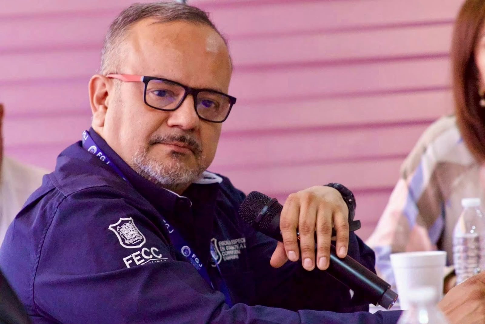 Fiscal Anticorrupción de Tamaulipas Andrés Norberto García Repper Fávila durante declaraciones sobre déficit de ministerios públicos especializados
