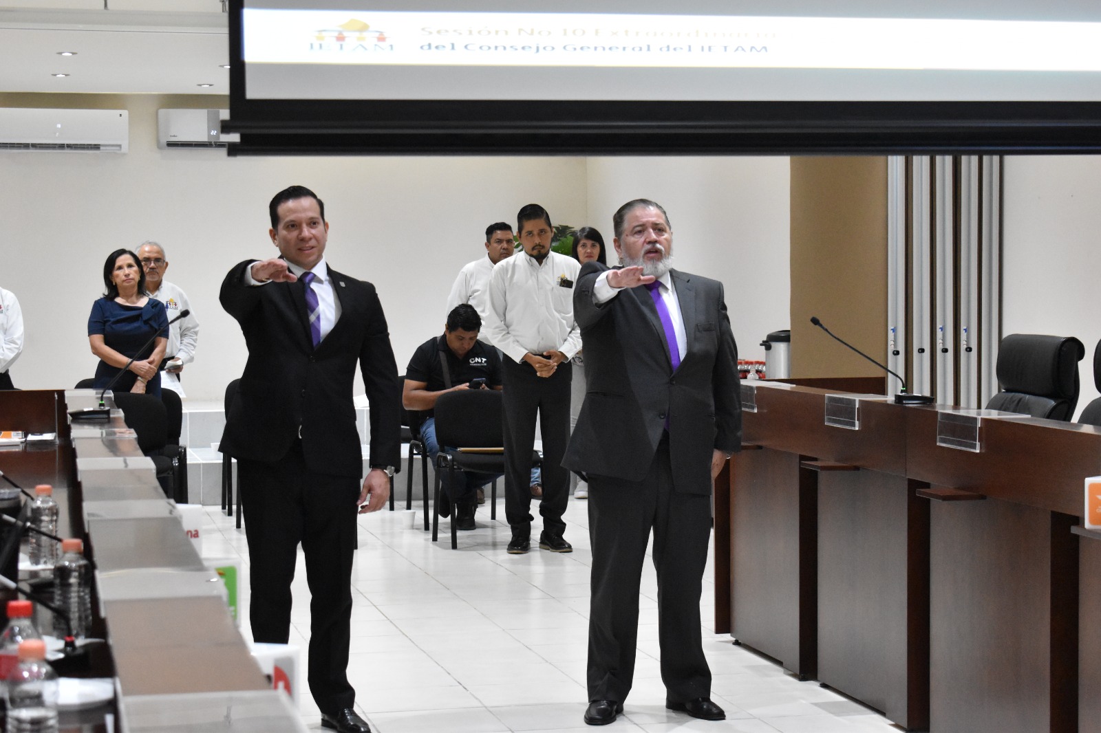 Consejo General del IETAM en sesión extraordinaria aprueba nuevas áreas rumbo a elecciones 2027 en Tamaulipas
