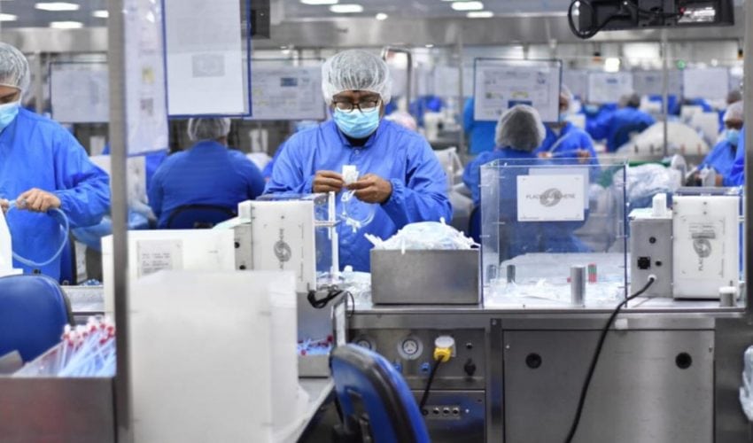 Planta maquiladora en Tamaulipas representando la participación del estado en el programa IMMEX 2026
