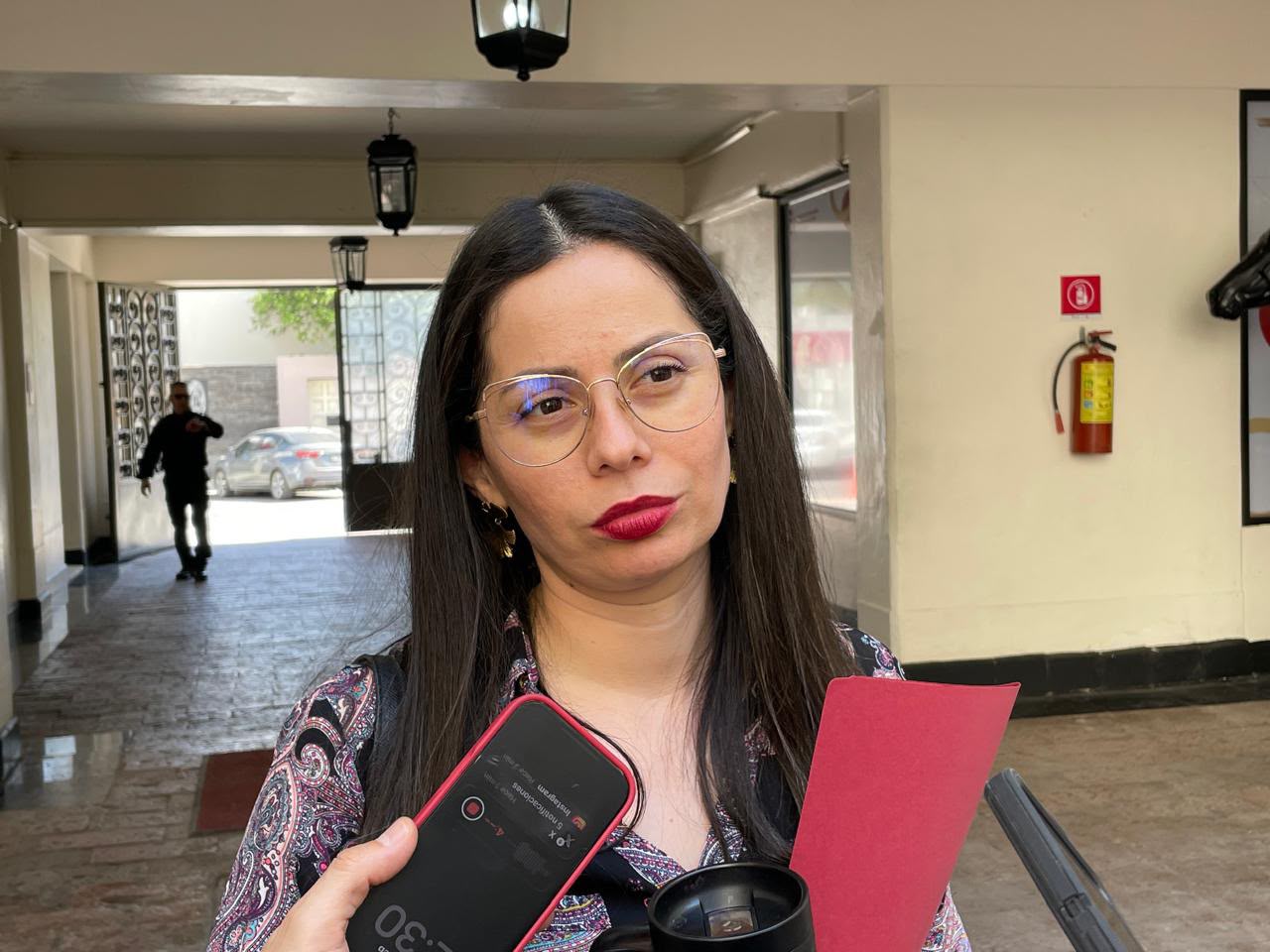 Directora del Instituto de las Mujeres en Tamaulipas, Marcia Benavides Villafranca, informa sobre atención a mujeres en situación de violencia durante el segundo trimestre de 2026
