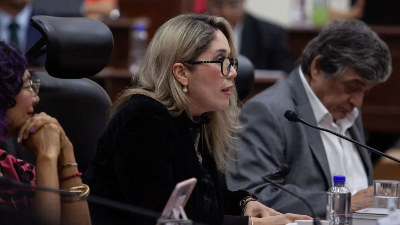 Consejera electoral del INE Frida Denisse Gómez Puga habla sobre inteligencia artificial en fiscalización electoral