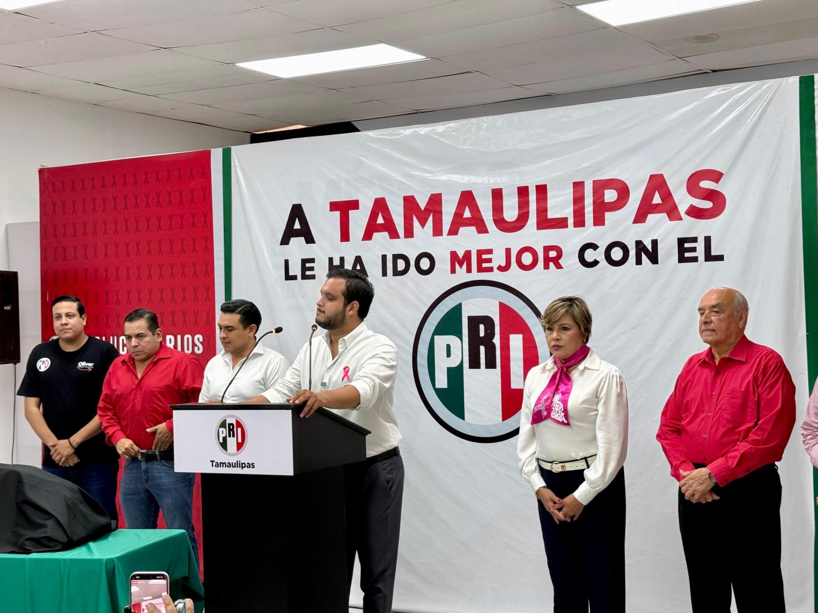 PRI Tamaulipas critica 'Ley Antimemes' y señala inacción de Morena ante el huachicol