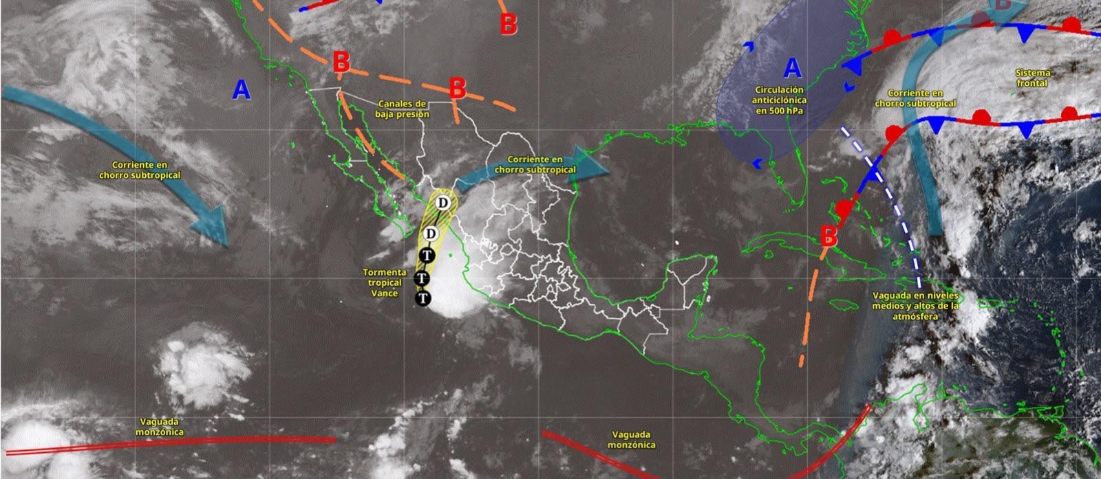 Pronóstico de lluvias y calor para Tamaulipas este miércoles