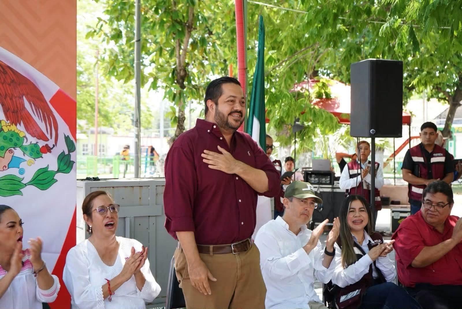 Morena sigue al frente pese a ataques, dice su líder en Tamaulipas