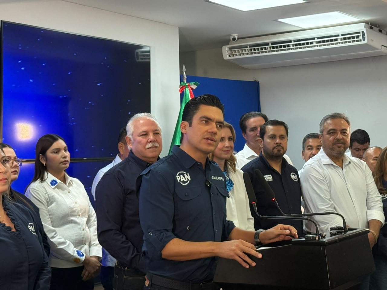 PAN denuncia a Morena como 'narcopartido' durante visita a Victoria