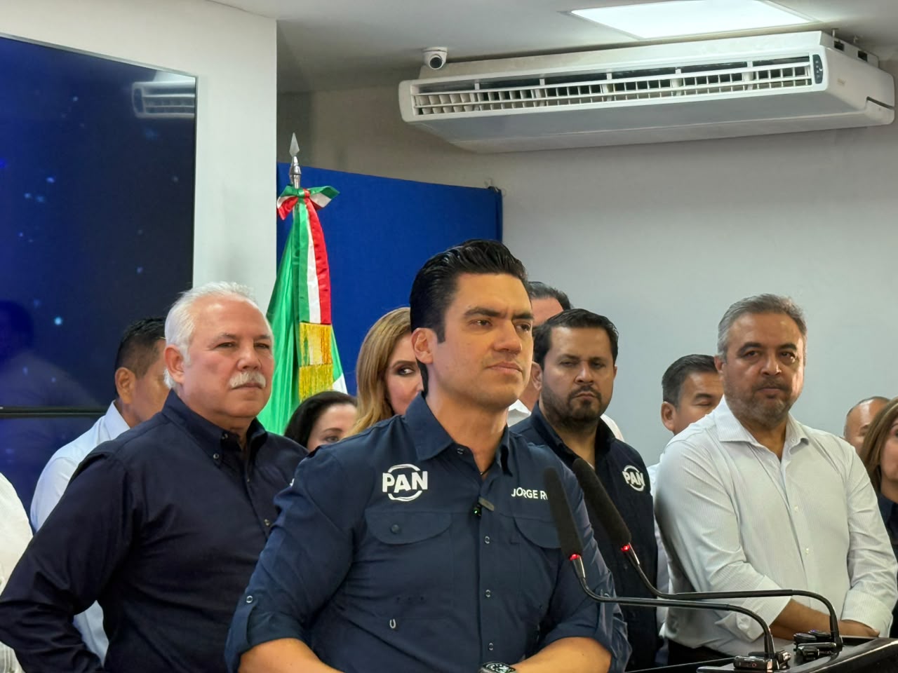 PAN denuncia a Morena como 'narcopartido' durante visita a Victoria