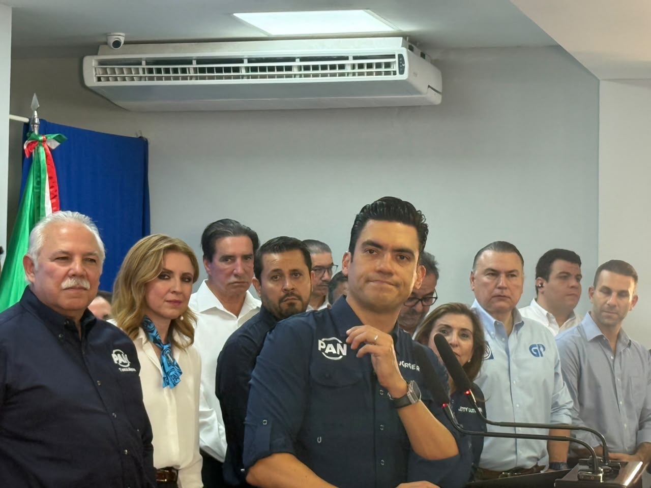 PAN denuncia a Morena como 'narcopartido' durante visita a Victoria