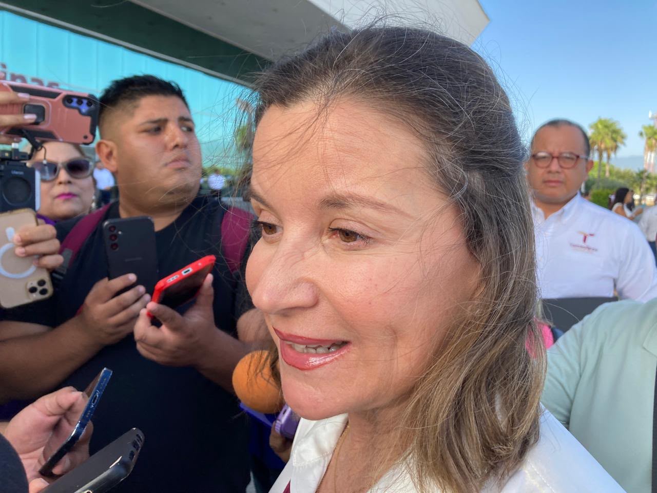 Ninfa Cantú Deandar, titular de Economía de Tamaulipas, tras confirmar su afiliación a Morena