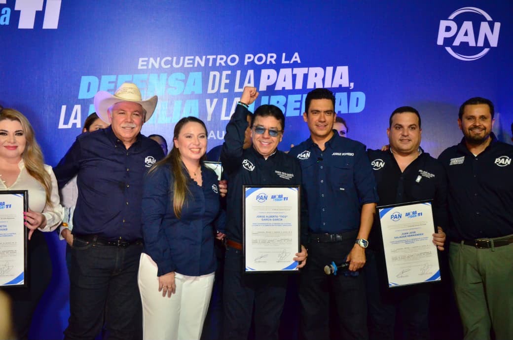 PAN designa a Jorge “Tico” García como coordinador en Ciudad Victoria