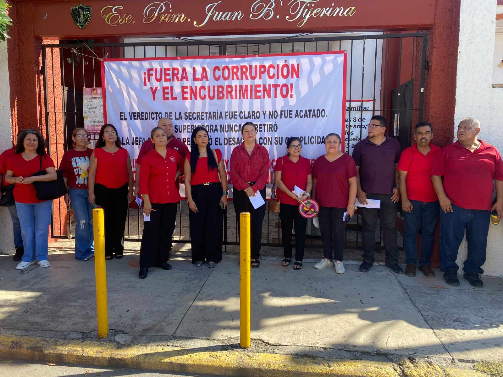Paro en Zona Escolar 82 de Victoria: maestros exigen separar a supervisora