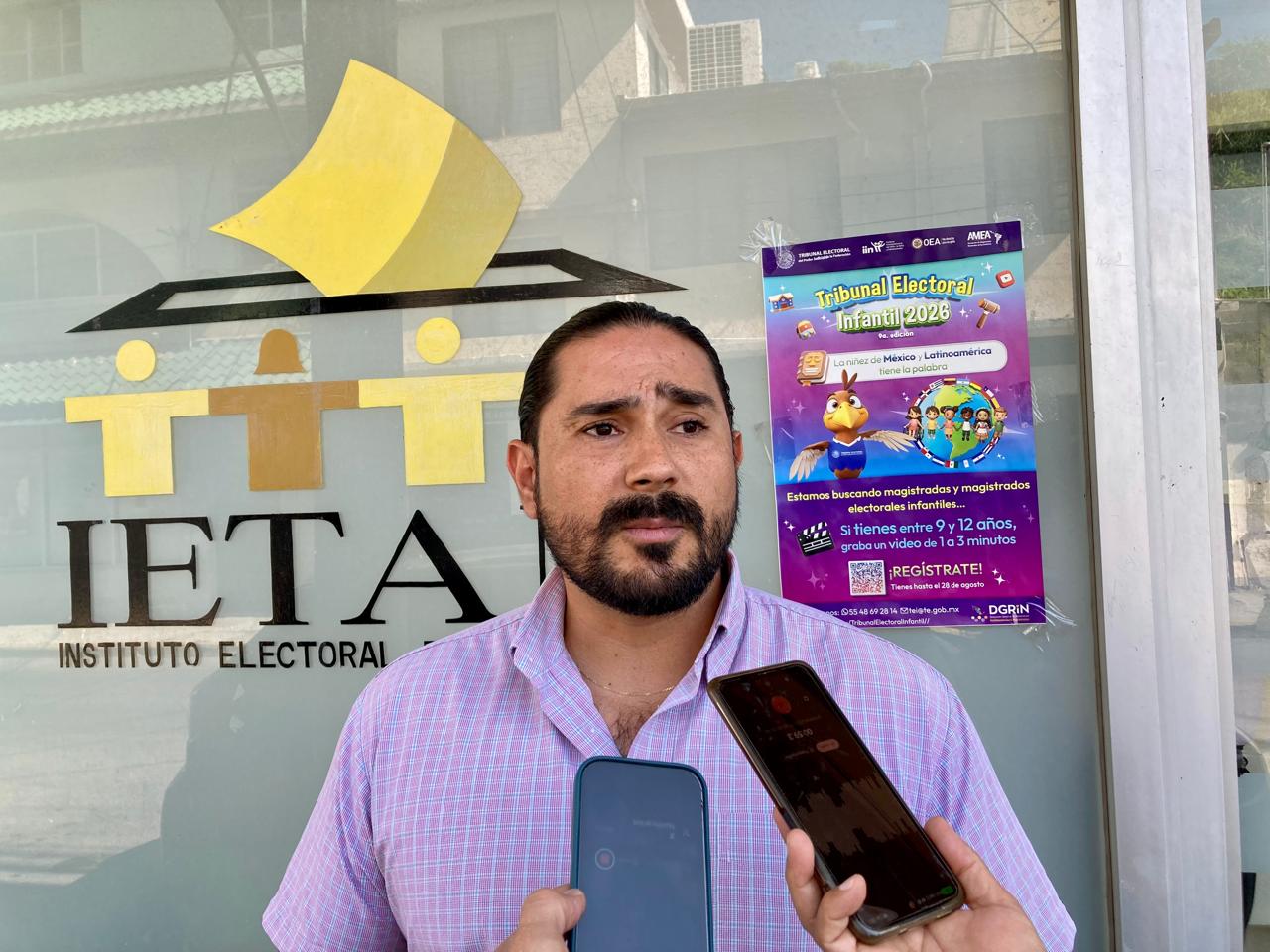 David Armando Valenzuela Barrios, representante del partido PAZ en Tamaulipas, anuncia participación sin alianzas en elecciones 2027