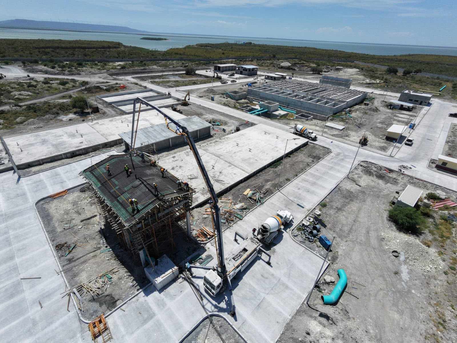 Construyen planta potabilizadora para el Acueducto Guadalupe Victoria en Ciudad Victoria
