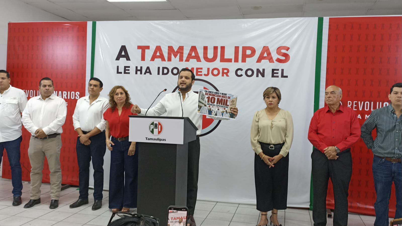 PRI Tamaulipas exige condiciones equitativas en posibles alianzas para 2027