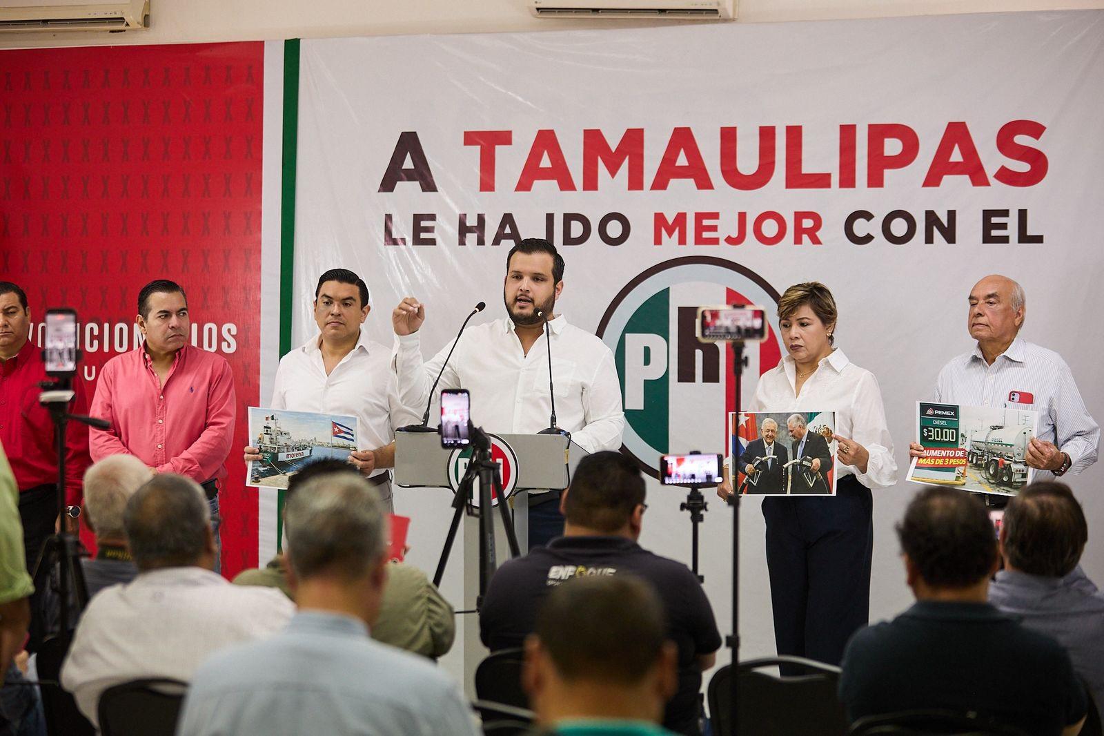 Bruno Díaz Lara, dirigente del PRI Tamaulipas, encabeza la reorganización del partido rumbo a las elecciones 2027