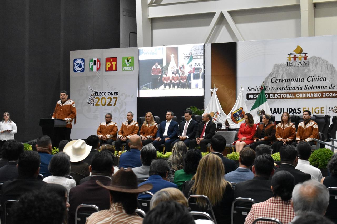 Proceso electoral 2026 en Tamaulipas: gobierno garantiza seguridad