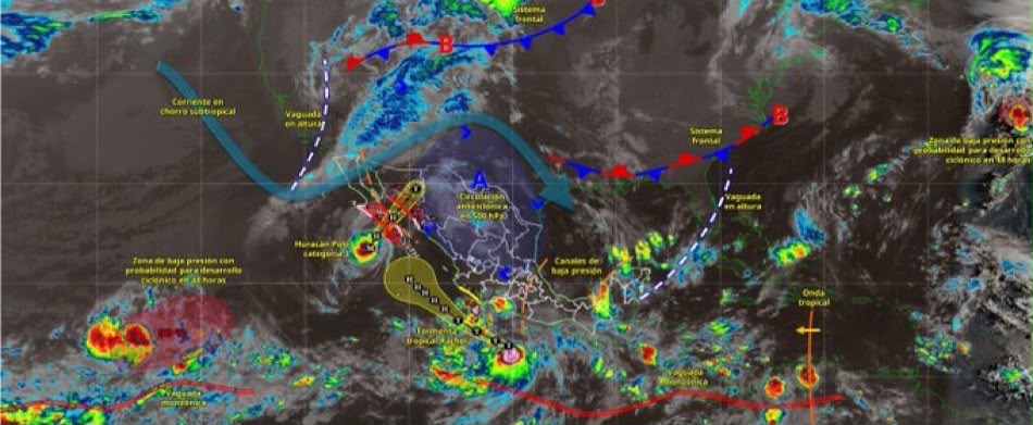 Calor, viento y lluvia: así viene el tiempo en Tamaulipas según el SMN