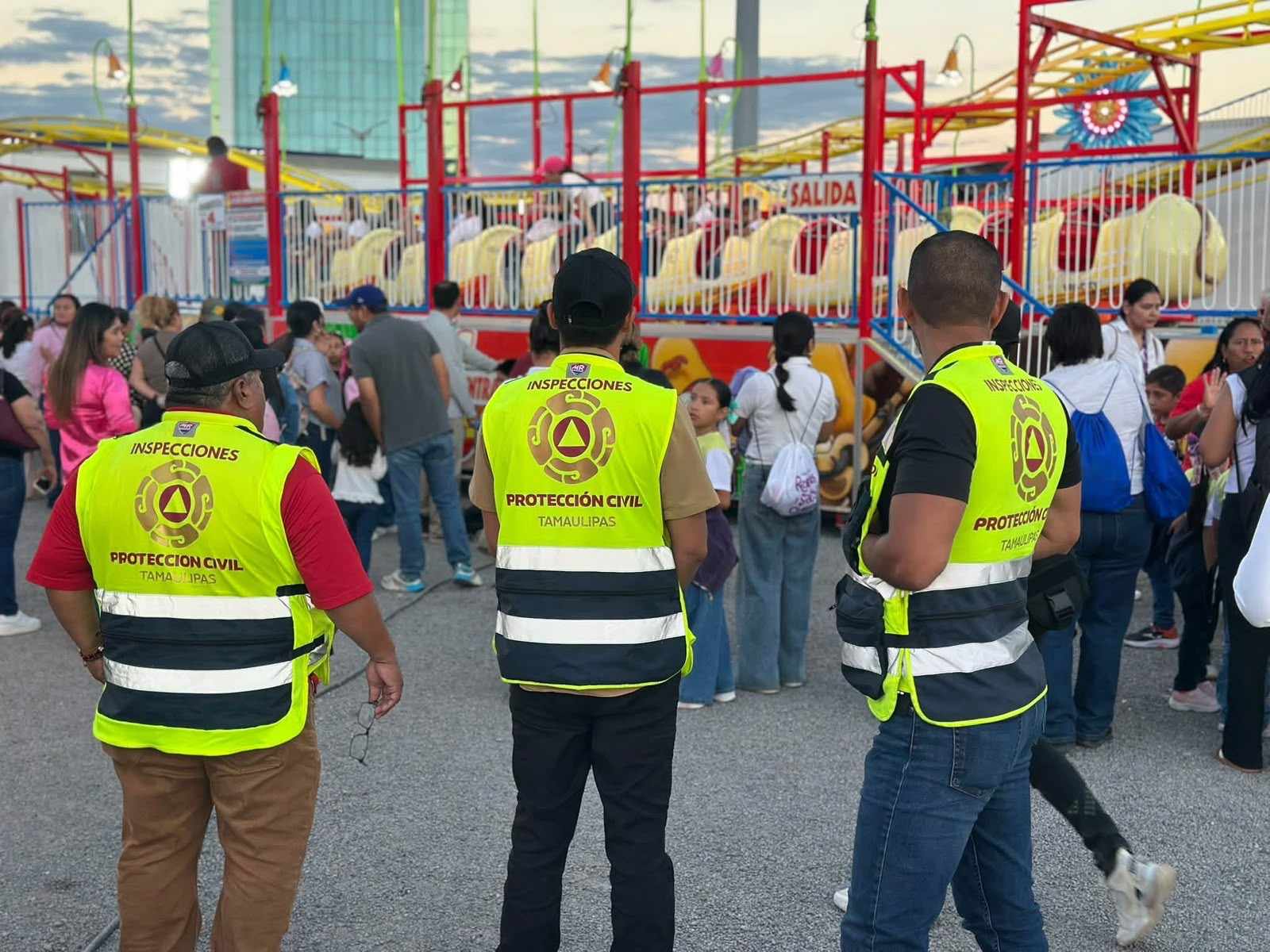 Operativo de Protección Civil resguarda la Feria Tamaulipas 2026