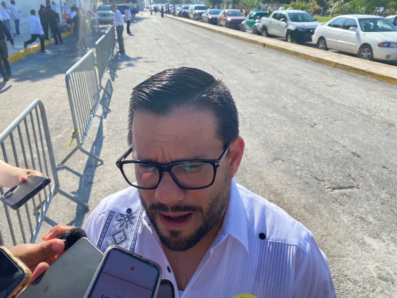 Coordinador de Protección Civil Tamaulipas Luis Gerardo González de la Fuente informa sobre alerta por calor extremo en Ciudad Victoria