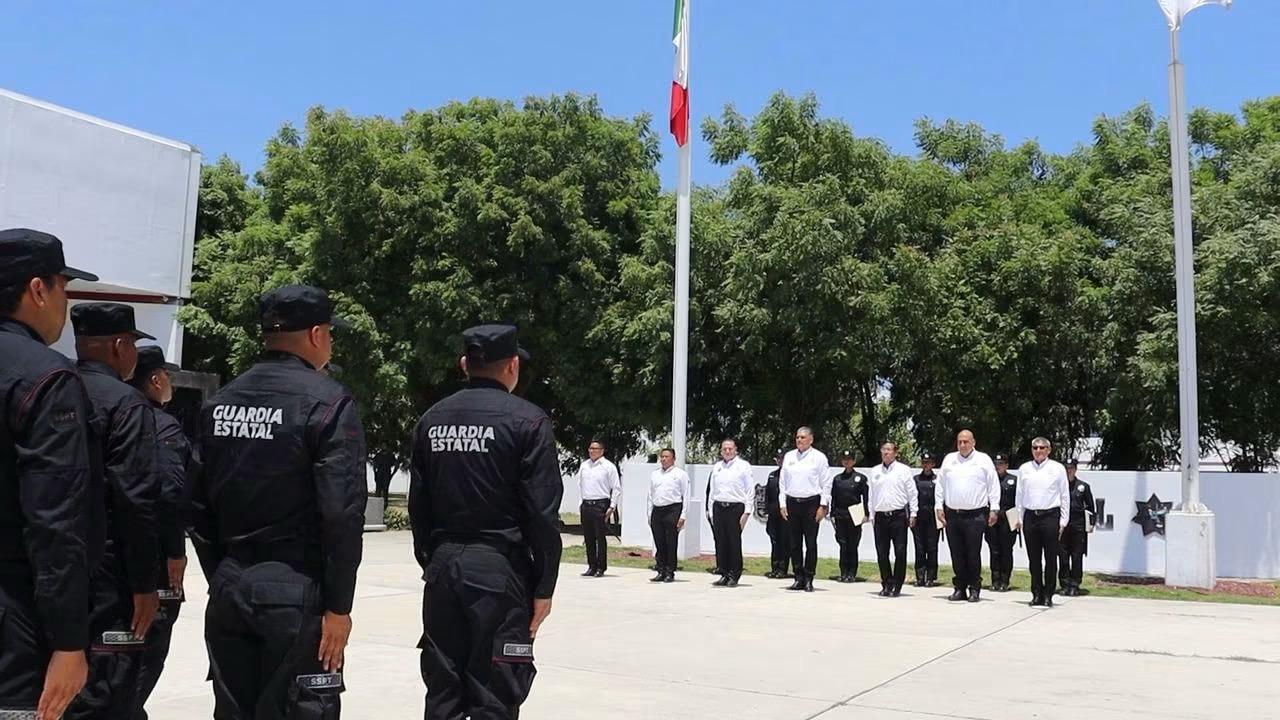 Willy Zúñiga Castillo durante conferencia sobre quejas contra policías en Tamaulipas