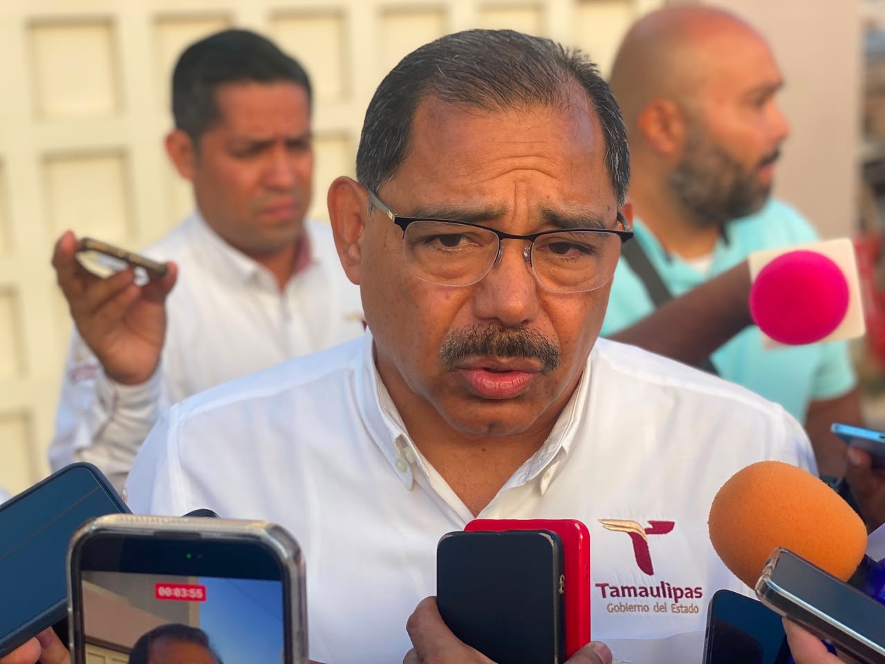 Juan José Rodríguez Alvarado, titular del Instituto Tamaulipeco para los Migrantes, informa sobre la caída en repatriaciones por la frontera de Tamaulipas en mayo.
