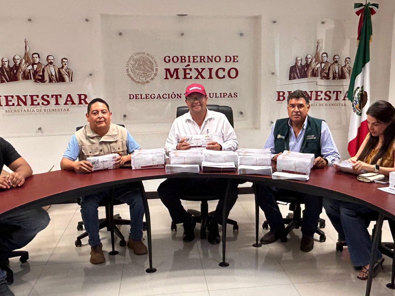 Funcionarios revisan avance físico de obra pública financiada con el FAIS en Tamaulipas