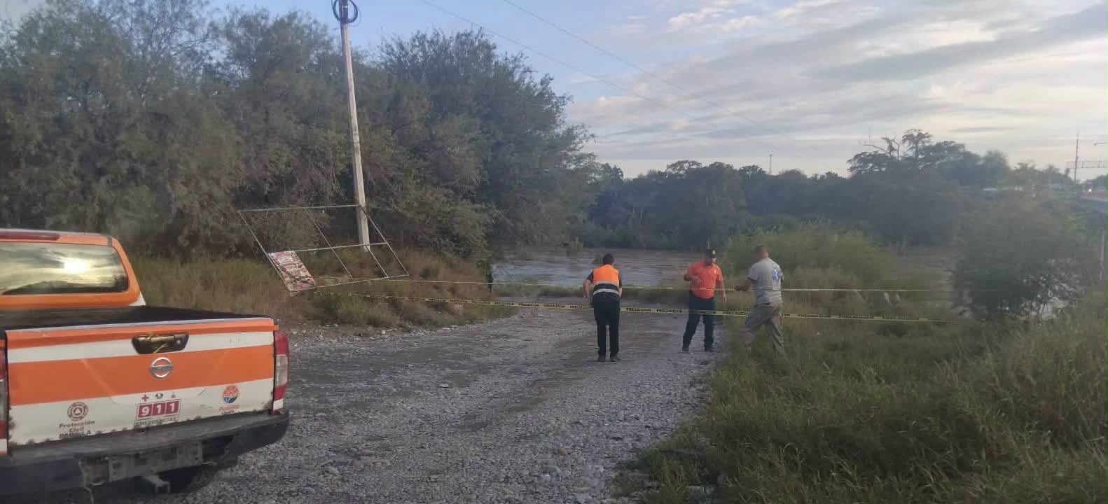 Sube el río Purificación y autoridades cortan el paso en la carretera Victoria-Matamoros