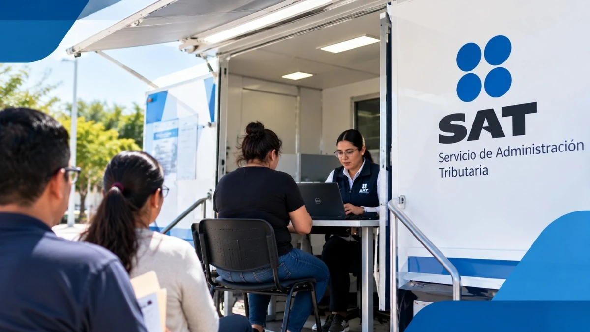 SAT en Ciudad Victoria: qué puedes hacer en la Oficina Móvil y qué llevar