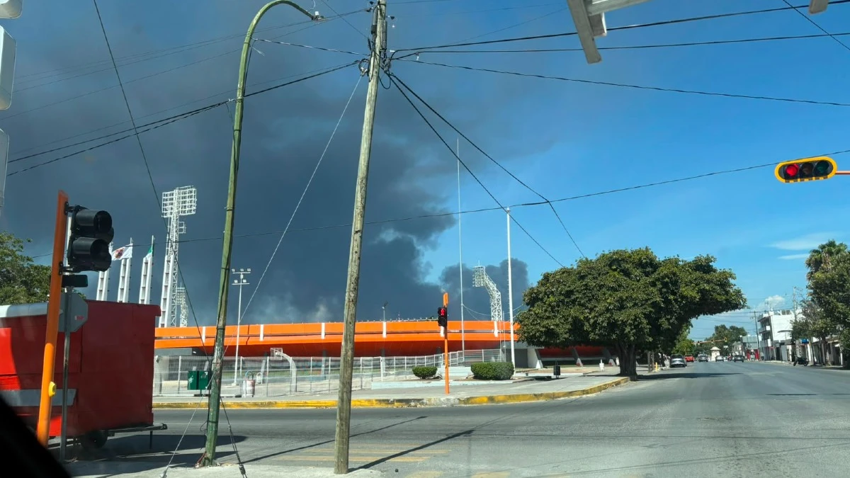 Se incendia el Basurero Municipal de Ciudad Victoria