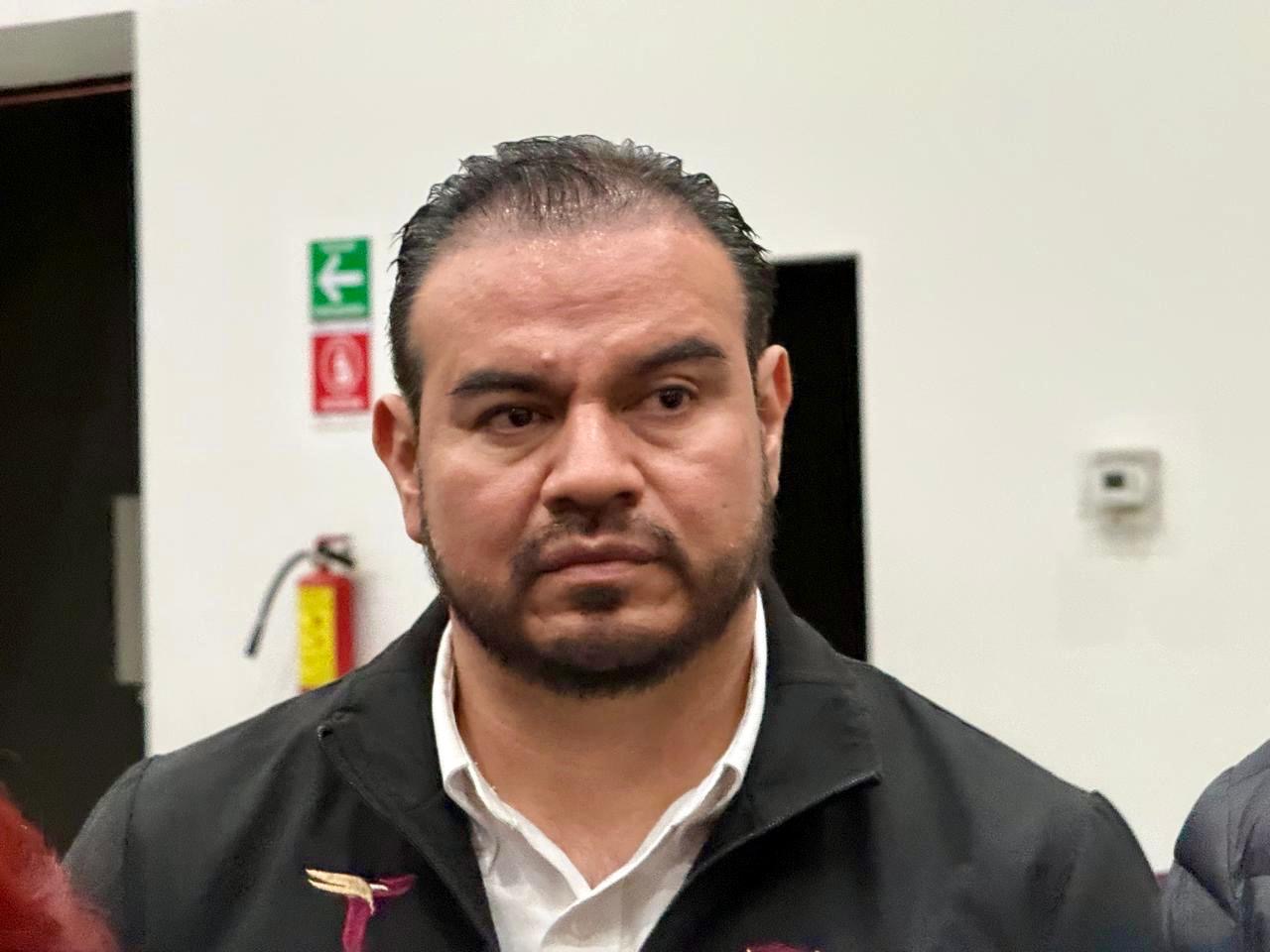 Vocero de Seguridad Pública Tamaulipas Willy Zúñiga Castillo en conferencia sobre tiempos de respuesta ante hechos violentos