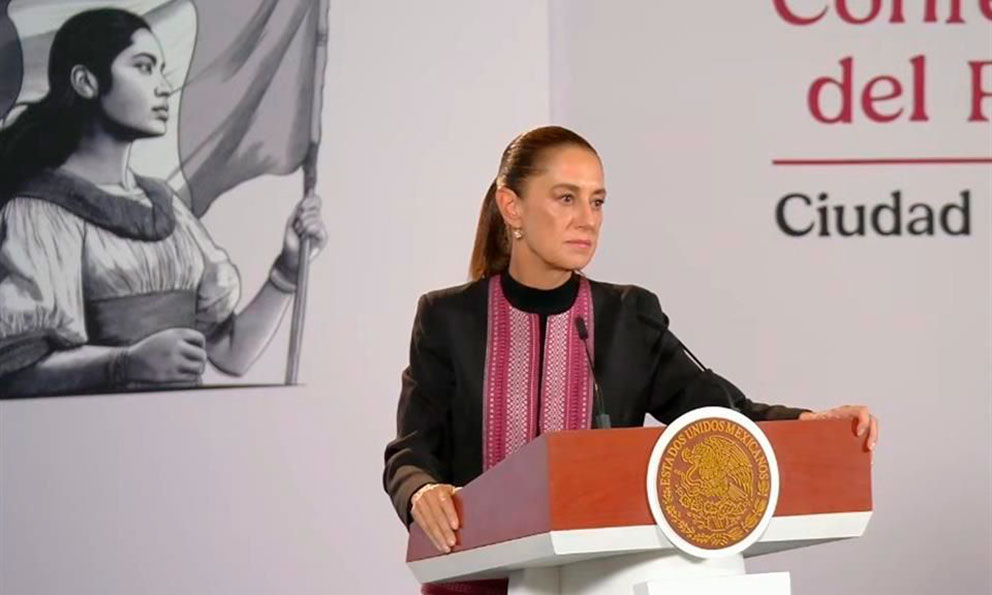 Sheinbaum reafirma soberanía de México ante presiones de Estados Unidos