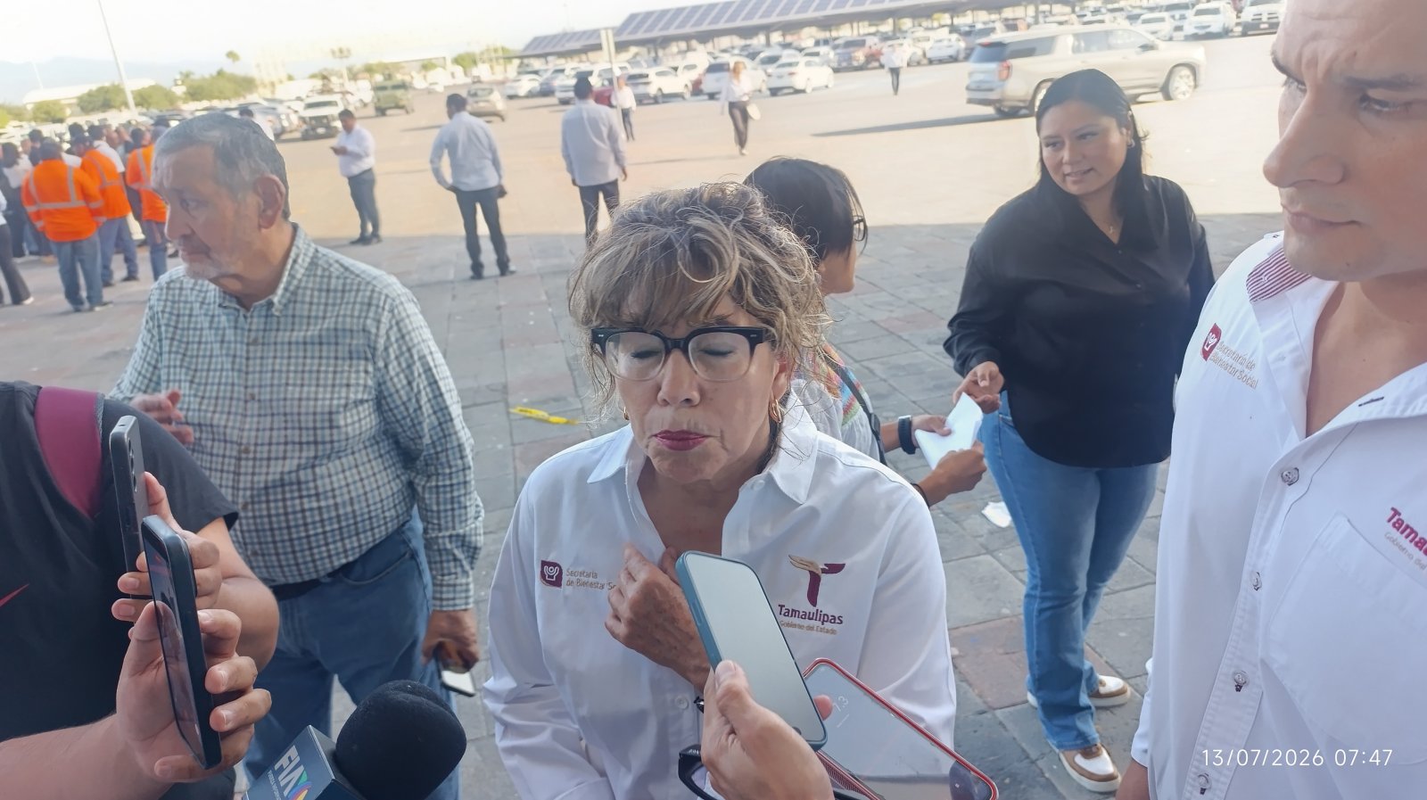 Silvia Casas González, secretaria de Bienestar Social de Tamaulipas, descarta buscar la alcaldía de Ciudad Victoria