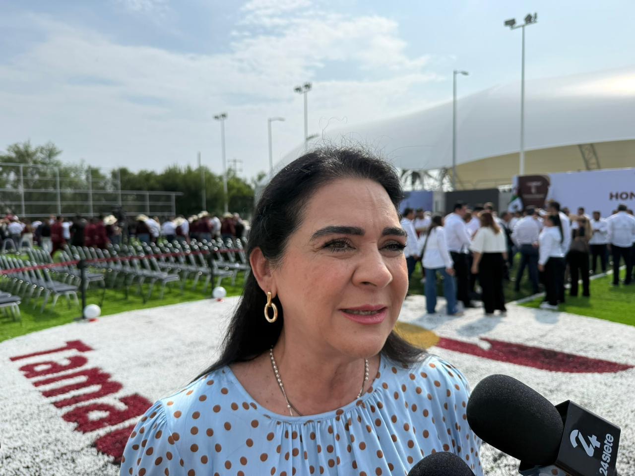 Trabajadores reparan socavones en Tampico Tamaulipas con inversión de 105 millones de pesos