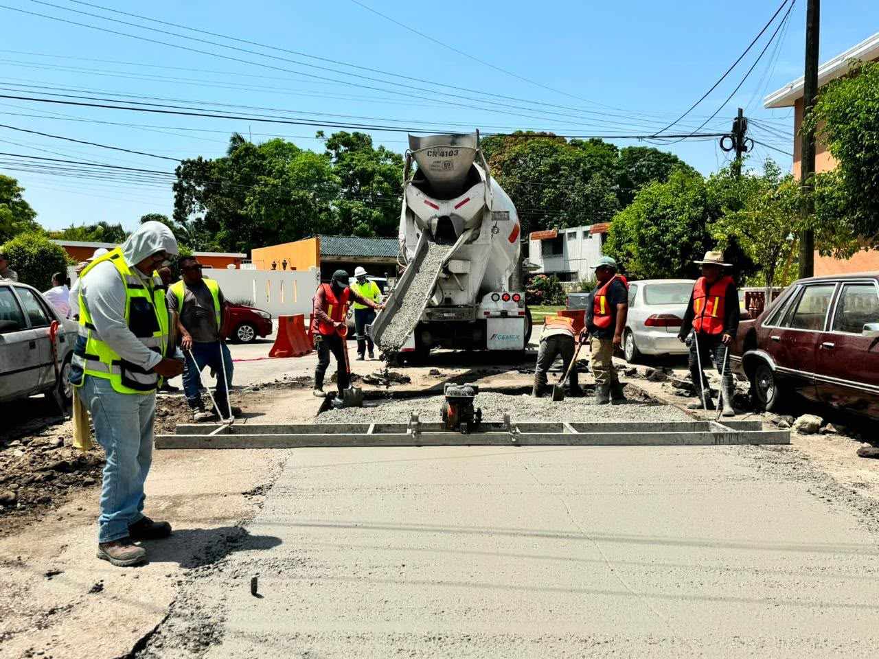 Gobierno de Tamaulipas reporta 90% de avance en reparación de socavones en Tampico y Ciudad Madero