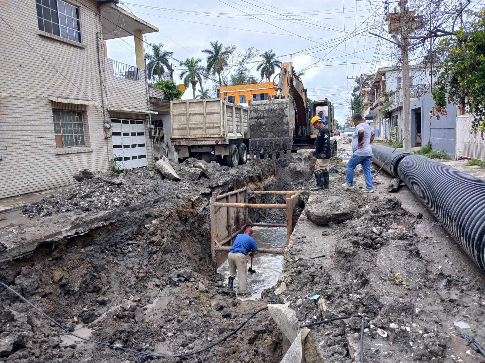 COMAPA Sur ha atendido 89% de los 606 socavones registrados en Tampico y Ciudad Madero