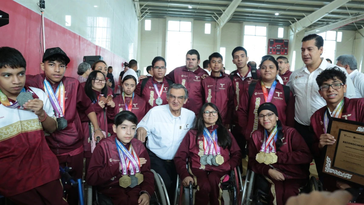 Tamaulipas anuncia más apoyos para paraatletas medallistas y sus entrenadores