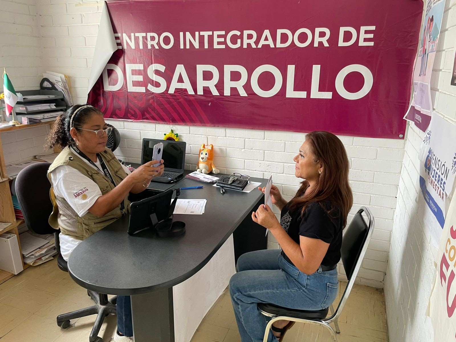 Distribución de tarjetas Banco del Bienestar Tamaulipas en Centros Integradores de Bienestar