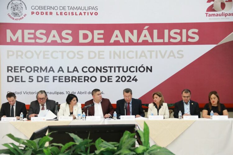 Concluye Congreso de Tamaulipas  análisis de las 20 reformas Constitucionales