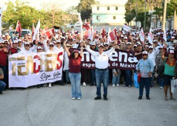 Lleva Olga Sosa mensaje de esperanza a familias de Ciudad Victoria