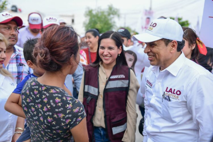 En la Marte R. Gómez refrendan voto de confianza a Lalo y Morena.