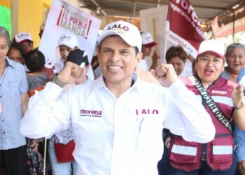 Va Lalo Gattás con paso firme a la reelección.