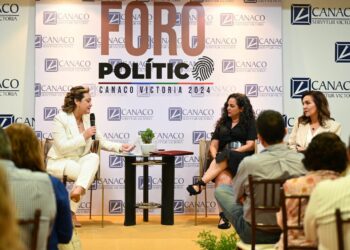 Propone Olga Sosa en CANACO Victoria, fortalecer economía para generar prosperidad compartida